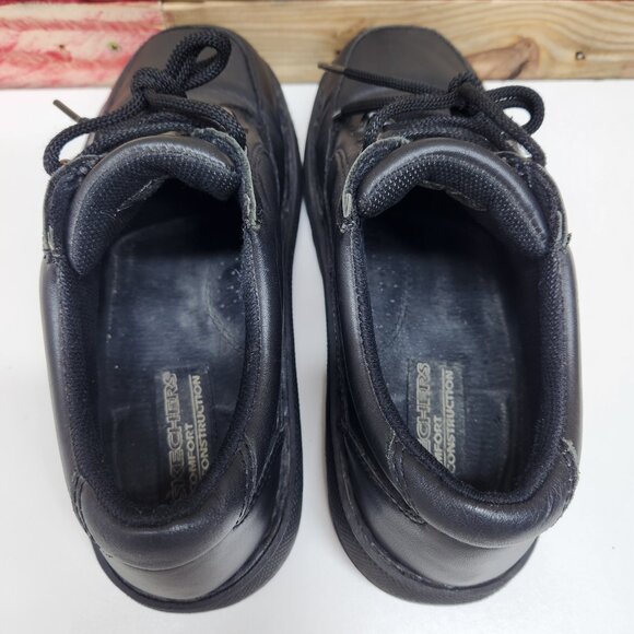 Vintage Y2k Skechers Chunky Shoes Platform Jammers Men’s Sz 9.5 Triple Black
